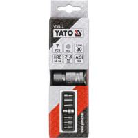 Набор бит HEX (7 шт; 1/2) YATO YT-0412