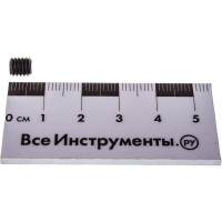 Установочный винт ЦКИ DIN913 М6х6 45Н ОКС 200 шт. 50492