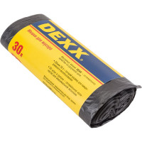 Мешки для мусора черные (30 шт; 30 л) DEXX 39150-30