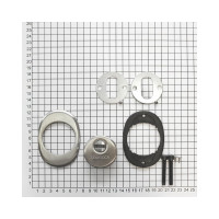 Декоративная броненакладка DOORLOCK DL DEF5025 SN матовый никель 73370