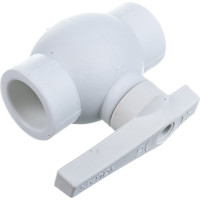 Шаровый кран VALFEX PP-R белый, 25 мм 10144025 007-7664