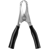 Зажим для проводов (крокодил) TDM ELECTRIC ЗК 15А 75мм черный, упаковка 10 штук, арт. SQ0541-0012