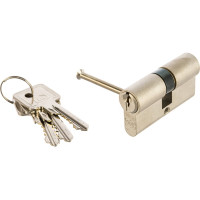 Цилиндр DOORLOCK DL Standard 30x30 мм PN матовый никель 3 ключа 72030