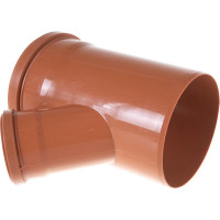 Тройник для наружной канализации RTP D 200х110 мм, 45 град 16116