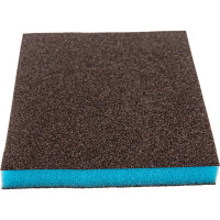 Губка шлифовальная двухсторонняя SM (120х98х13 мм; Р80) Sand Master 7930091770014