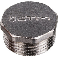 Заглушка СТМ с наружной резьбой 1" CRCM0001