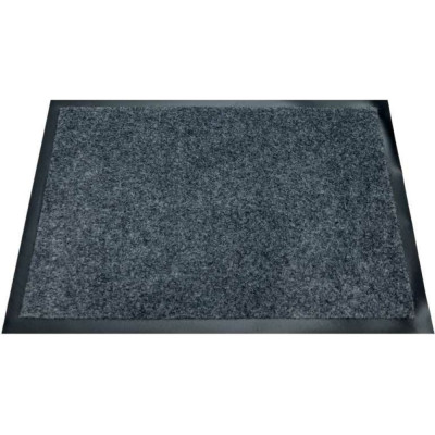 Бацькина баня Коврик Tuff влаговпитывающий 40x60 см. серый 92132