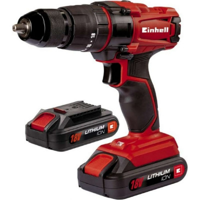 Аккумуляторная ударная дрель Einhell TC-CD 18-2 Li-i 2x1,5 Aч