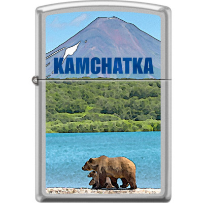 Зажигалка Zippo Камчатка 205 KAMCHATKA