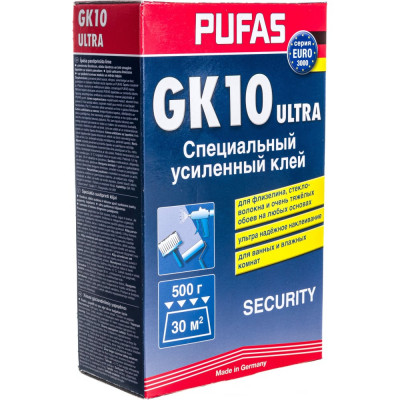 Клей для стекловолокна и флизелина Pufas ГК10 046-20911-00