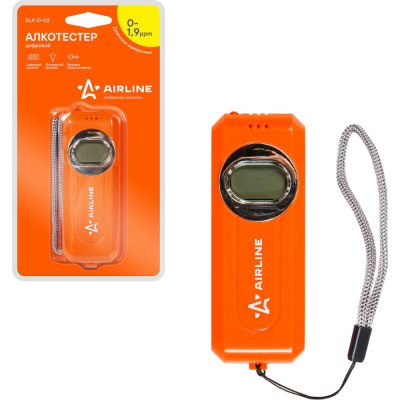 Airline Алкотестер цифровой ЖК дисплей ALK-D-02