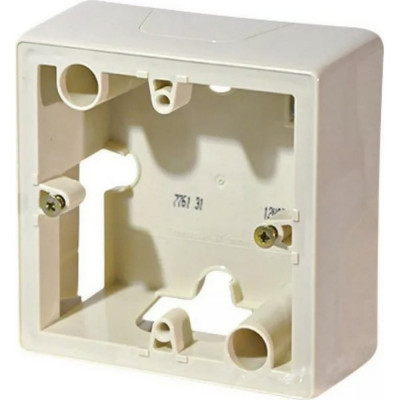 Legrand Коробка для накладного монтажа 1 пост Legrand Valena слоновая кость 776131