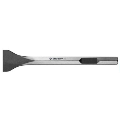 Зубр БУРАН HEX 28 Зубило лопаточное 80 х 400 мм 29372-80-400
