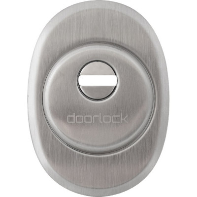 DOORLOCK Броненакладка декоративная DL DEF5025 SN матовый никель 73370