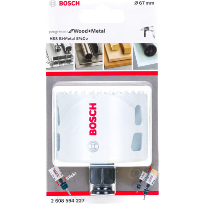 Биметаллическая коронка Bosch PROGRESSOR 2608594227