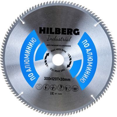 Hilberg Диск пильныйIndustrial Алюминий 300x30x120Т HA300