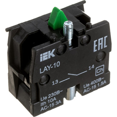 IEK Блок контактный 1з для LAY5 BDK21 250705