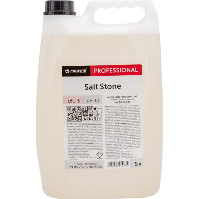 Смывка высолов против высолов на фасадах PRO-BRITE SALT STONE 161-5