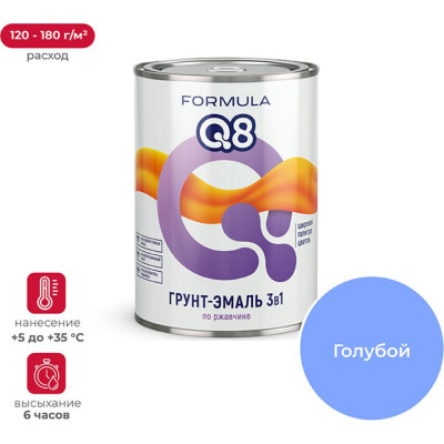 Грунт-эмаль по ржавчине ПРЕСТИЖ FORMULA Q8 52024