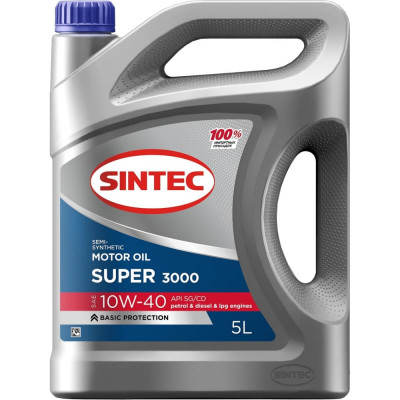 Масло Sintec Sintec Супер 10w40 SG/CD 801895