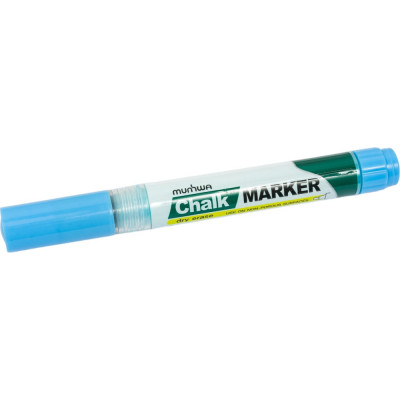 Munhwa Маркер меловой Chalk Marker CM-02 голубой, 3мм