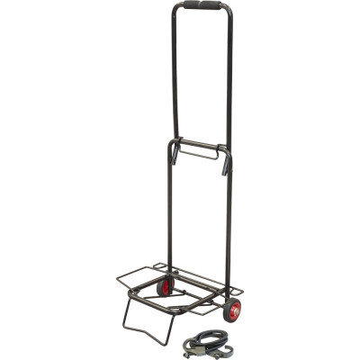 Рыжий кот Тележка BX-15ZP-2 черная пластик. колеса 15 кг 093528
