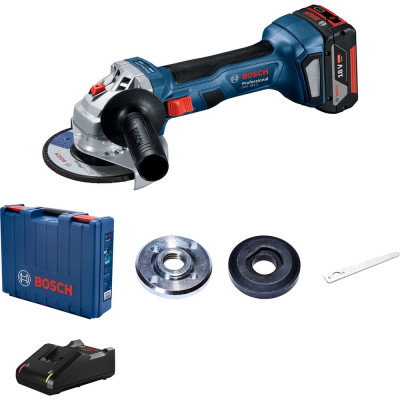 Bosch аккумуляторная УШМ GWS 180-LI +батарея+ЗУ 06019H90R1