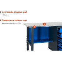 Gigant Верстак с драйвером 1390х685х850 ВД G-ВД-1.4