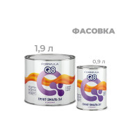 ПРЕСТИЖ ГРУНТ- ЭМАЛЬ ПО РЖАВЧИНЕ FORMULA Q8 ГОЛУБАЯ 0,9 КГ 52024