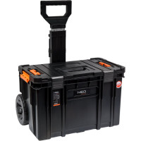 Модульный ящик для инструментов на колесах с ручкой NEO Tools 53х38х67 см modular system II 84-062