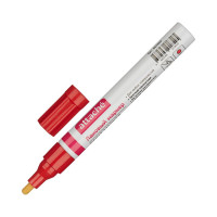 Лаковый маркер Attache пеинт 4 мм, красный 865460