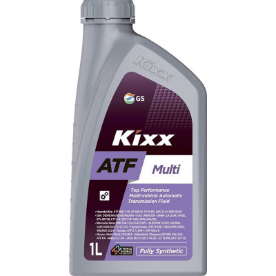 Трансмиссионное масло KIXX ATF Multi синтетическое, 1 л L2518AL1E1