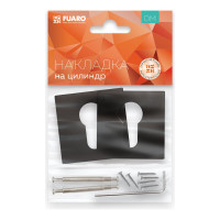 Накладка под цилиндр Fuaro ET DM BL-24 чёрный 43029