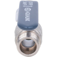 Шаровой кран AQUALINK нар-нар 1/2 ручка 02427