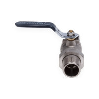 Шаровой кран AQUALINK со сгоном вн-нар 3/4 U ручка 01170