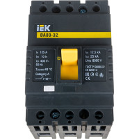 Выключатель автоматический IEK ВА88-32 3Р 125А 25кА SVA10-3-0125