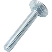 Мебельный болт КРЕП-КОМП цинк DIN603 6х40 пр. 5,8 180 шт  бм640ф