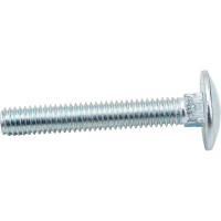 Мебельный болт КРЕП-КОМП цинк DIN603 6х40 пр. 5,8 180 шт  бм640ф