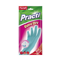 Резиновые перчатки Paclan Practi Extra Dry, размер L 42601522