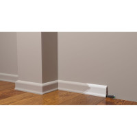 Напольный плинтус Decor-Dizayn ударопрочный влагостойкий под покраску 55Х16Х2000 мм DD18