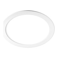 Светодиодный светильник Jazzway PPL-R 18Вт 4000К IP40 d220мм круглый ультратонкий встраиваемый WH ДВО 5009738A