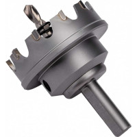 Коронка по металлу HM (52х12 мм; хвостовик 10 мм; комплект) D.BOR HS-HM-12-052-T
