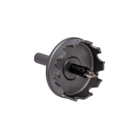 Коронка по металлу HM (52х12 мм; хвостовик 10 мм; комплект) D.BOR HS-HM-12-052-T