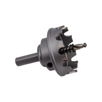 Коронка по металлу HM (52х12 мм; хвостовик 10 мм; комплект) D.BOR HS-HM-12-052-T