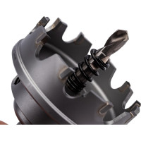 Коронка по металлу HM (52х12 мм; хвостовик 10 мм; комплект) D.BOR HS-HM-12-052-T