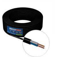 Кабель Мастер Тока ВВГбм-ПнгA-LS, 2x1.5, черный, 20м МТ0255