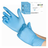 Нитриловые перчатки EcoLat 5, 100 шт./уп. размер S, 3044/S