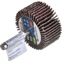 Круг шлифовальный лепестковый радиальный (40x20 мм; хвостовик 6 мм; P40) HOEGERT TECHNIK HT8D001