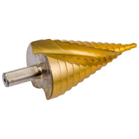 Сверло ступенчатое по металлу SPIRAL HSS-TiN 4-40х3/103 мм D.BOR SDSP-TIN-04-40-10