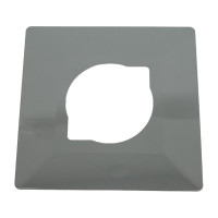 Декоративная рамка Bylectrica накладка под выключатель, темно-серый, ЮЛИГ.735212.410 т/серый